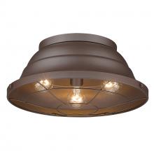  7316-OFM TBZ - Bartlett Outdoor Flush Mount in Textured Bronze